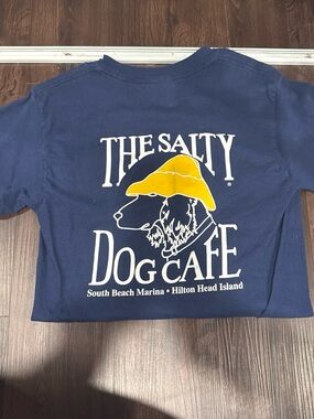 The Salty Dog Cafe Navy Graphic Tee